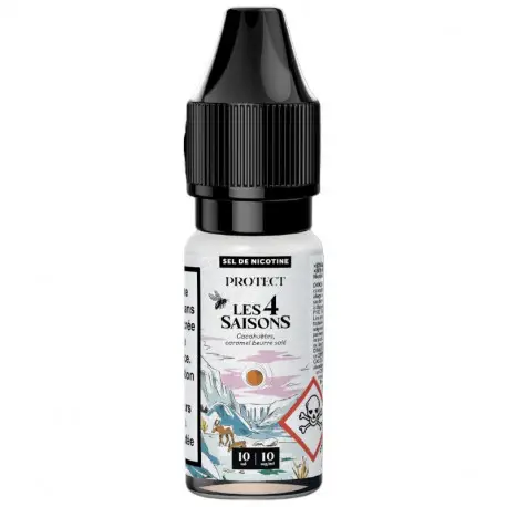 4 saisons - cacahuète caramel beurre salé - Sel de nicotine 10ml - Protect